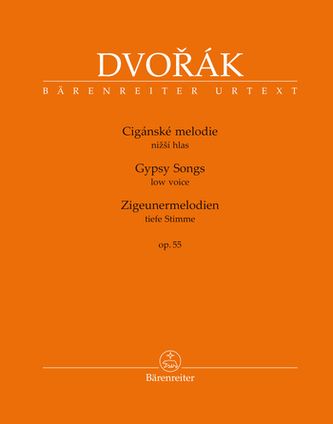 Dvořák - Cigánské melodie op. 55 pro hlas a klavír BA 10432