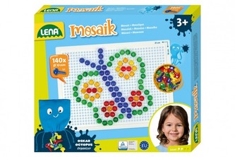 Mozaika klobúčik 1cm kryštál 140ks v krabici 24x21x3, 5cm