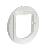 Nástavec k montáži do skla pro dvířka SureFlap pro kočky-hnědá nebo bílá na výběr