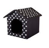 Domeček pro psa Reedog Black Paw-XXL