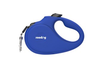 Reedog Senza Basic samonavíjecí vodítko M 25kg / 5m páska / modré