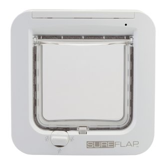 Dvířka SureFlap s mikročipem pro kočky-hnědá