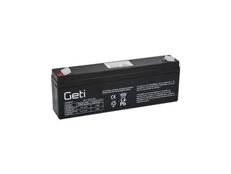 Baterie olověná 12V   2.3Ah Geti