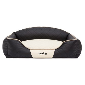 Pelíšek pro psa Reedog Black & Beige Sofa-L