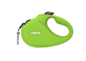 Reedog Senza Basic samonavíjecí vodítko M 25kg / 5m páska / zelené