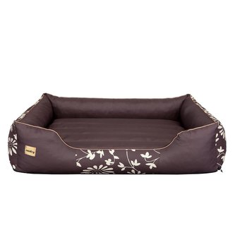 Pelíšek pro psa Reedog Brown Flower-L