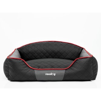 Pelíšek pro psa Reedog Black & Grey Sofa-XXL