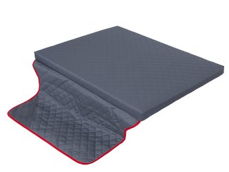 Matrace s potahem Cover Grey-M