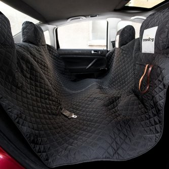 Reedog ochranný potah do auta pro psy na zip - tmavě zelená-XL