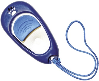 Animals Clix klikr s nastaviteľnou intenzitou zvuku 3,5 x 7 cm