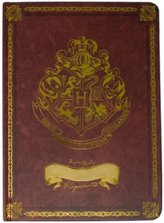 Poznámkový A5 blok Harry Potter: Zlatý znak Bradavic (14,8 x 21 cm)
