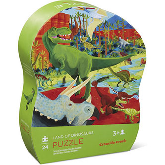 Mini Puzzle: Dinosaurs/Dinosaury (12 dielikov)