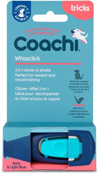 Animals Clix 2v1 tréninkový klikr s píšťalkou 3x7xm