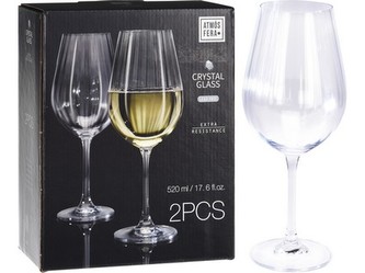 sklenice na víno 520ml (2ks)