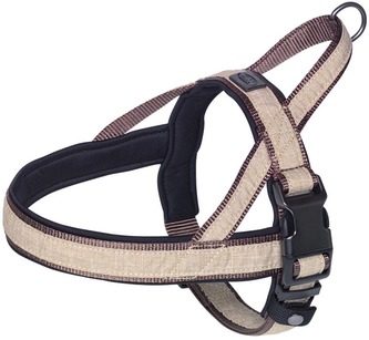 Nobby LINEN DELUXE norský postroj XL hnědá Nobby LINEN DELUXE norský postroj XL hnědá