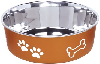 Nobby Fusion nerez miska s plast. opláštěním oranžová 20cm 1,8l Nobby Fusion nerez miska s plast. opláštěním oranžová 20cm 1,8l