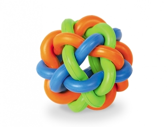 Nobby Ruber Line gumový propletený míč 9,5cm