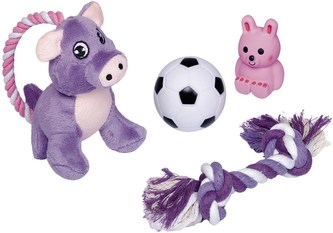 Nobby Puppy startovní set hraček pro štěňata 4 ks Nobby Puppy startovní set hraček pro štěňata 4 ks