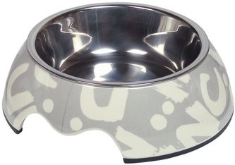 Nobby Letter nerez miska v pouzdře s potiskem 160ml Nobby Letter nerez miska v pouzdře s potiskem 160ml