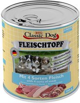 Classic Dog Fleischtopf Junior 4 druhy masa 800g