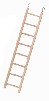 Nobby drevený závesný rebrík pre papagáje 7 priečok 34cm