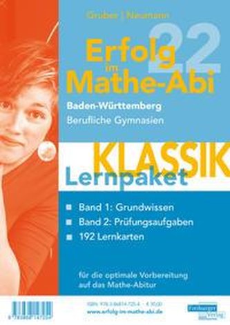 Erfolg im Mathe-Abi 2022 Lernpaket 'Klassik' Baden-Württemberg Berufliche Gymnasien
