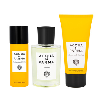 Acqua Di Parma Colonia EDC 100 ml + DEO ve spreji 50 ml + SG 75 ml UNISEX