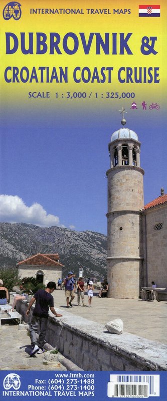 Dubrovnik& Croatian Coast 1:300 000