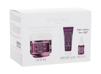 Sisley Black Rose denní pleťový krém Black Rose Skin Infusion Cream 50 ml + pleťová maska Black Rose Cream Mask 10 ml + pleťový olej Black Rose Precious Face Oil 3 ml