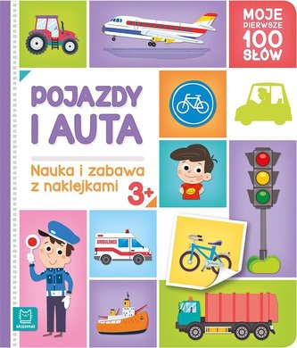 Pojazdy i auta Nauka i zabawa z naklejkami