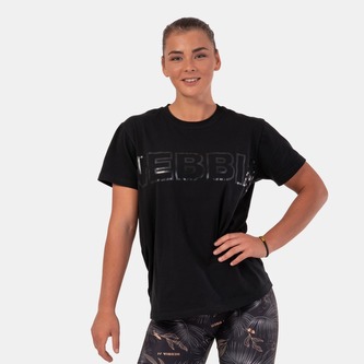 Dámské tričko Invisible Logo Black - NEBBIA - Velikost L
