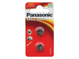 Baterie LR44 (A76) PANASONIC Cell Power alkalická 2BP