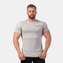 Pánské tričko Minimalist Logo Light Grey - NEBBIA - Velikost XL
