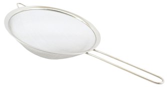 Cedník 20 cm nerez s háčkem