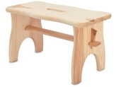 stolička 38x19x21cm, nosnosť 100kg drev.borovice
