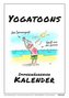 Yogatoons Kalender