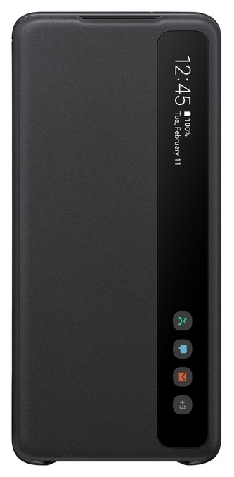 Samsung EF-ZG985CB Flip ClearView Galaxy S20+,Blac