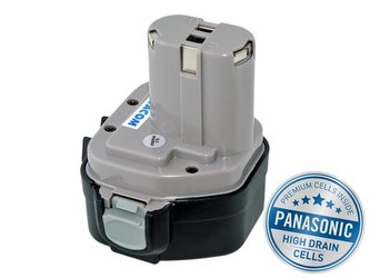 Batéria Avacom pre aku Makita 1234 Ni-MH 12V 3000mAh, články PANASONIC - neoriginálna