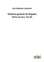 Historia general de España