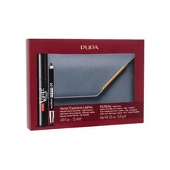 Pupa Vamp! řasenka Vamp! Explosive Lashes 12 ml + tužka na oči Multiplay 0,8 g 09 Deep Black + psaníčko