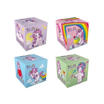 Kapesníky s potiskem Unicorn BOX 56 ks, 3 vrstvé