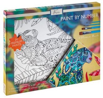 Nassau Malovaní na plátno 40 x 50 cm - Panter