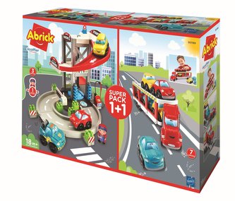 Abrick Garáž a autotransportér s autami