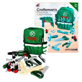 Batoh s nářadím na batérie