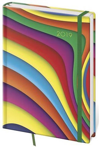 Diář 2019 týdenní A5 Vario Indiana