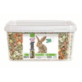 LOLO BASIC kompletní krmivo pro králíky 3 L, 2 kg kyblík