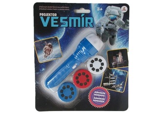 Svietidlo s projektorom - Vesmír