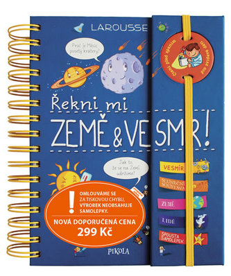 Řekni mi ZEMĚ & VESMÍR (výrobek neobsahuje samolepky)