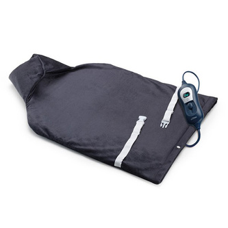 Vyhřívací deka na krk a bedra značky Solac, CT8696 Helsinki, 3 teplotní nastavení, univerzální využití, technologie Sensfort, automatické vypnutí, pojistka proti přehřátí, odnímatelný konektor, 100 W