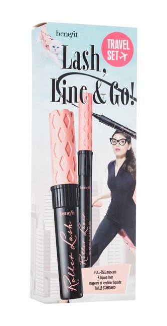Benefit Dárková sada dekorativní kosmetiky na oči Lash, Line & Go woman